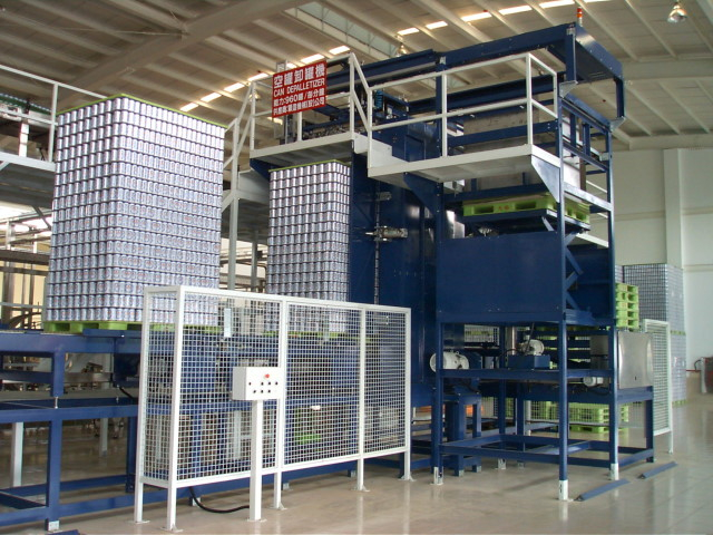  Cans/Bottles Depalletizer 